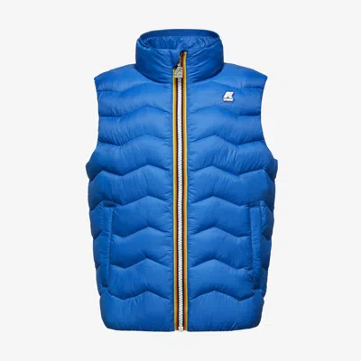 K-way P. Valen Quilted Warm In Blue