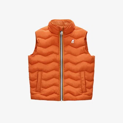 K-way P. Valen Quilted Warm In Orange