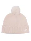 K-way P. Vincienne Cardigan Stitch Cap In Pink