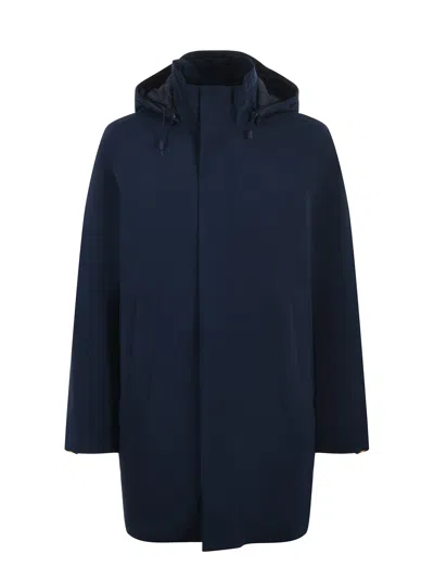 K-way Parka In Blue