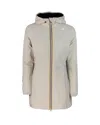 K-WAY PARKA DENISE ST WARM DOUBLE BEIGE