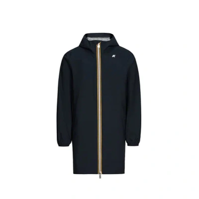 K-way Jacob St Warm Reversible Blue Depth-beige Seed
