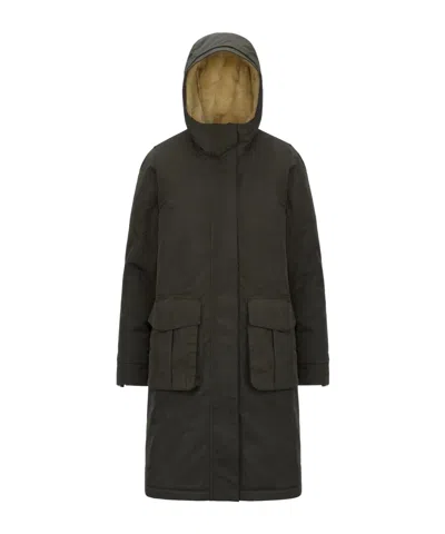 K-way Parka In Gold