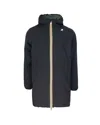 K-WAY PARKA JACOB ST WARM DOUBLE NERO