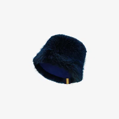K-way Pascalle Amiable Eco Fur Reversible In Blue