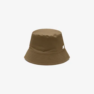K-way Pascalle Twill Marmotta In Brown