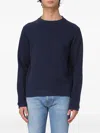 K-way Perruel Logo-embossed Sweatshirt In Blue