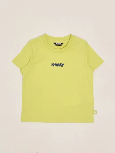 K-way Kids' Pete T-shirt T-shirt In Yellow