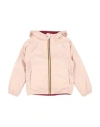 K-way Petit Toddler Girl Jacket Blush Size 6 Recycled Nylon In Pink