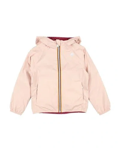 K-way Babies'  Petit Toddler Girl Jacket Blush Size 6 Recycled Nylon In Pink