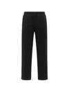 K-way Philbert Drawstring Track Pants In Black