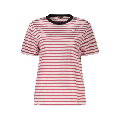 K-way Pink Cotton Women T-shirt