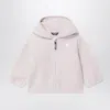 K-way Pink Fleece Hoodie In Pink