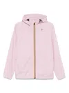 K-way Le Vrai Claude Jacket In Pink