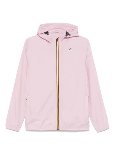 K-WAY PINK 'LE VRAI CLAUDE' JACKET