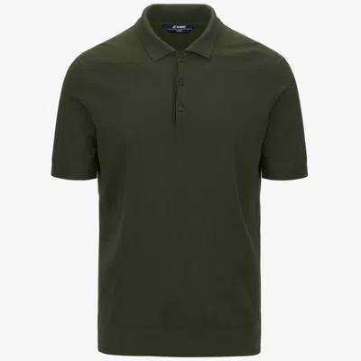 K-way K Way Pleyne Green Cotton Polo Shirt