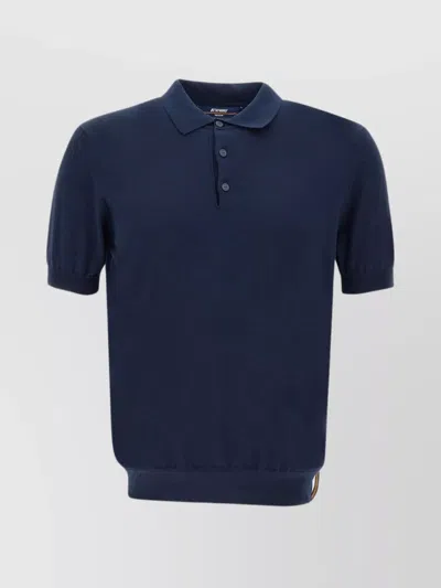 K-WAY "PLEYNE" COTTON POLO SHIRT