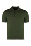 K-way K Way Pleyne Green Cotton Polo Shirt In Green