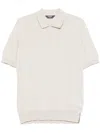 K-way Beige 'pleyne' Polo Shirt In Cotton Short-sleeves In Neutrals