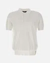 K-way Pleyne Cotton Polo Shirt In White In White