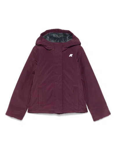 K-way Kids' P.lily Jacket In Violet