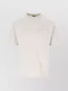 K-way Pocketed Crew Neck T-shirt In Neutrals