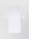 K-way Pocketed Crew Neck T-shirt In White