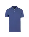 K-way Polo Amedee Piquet Blue In 867