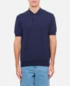 K-way K Way Pleyne Blue Cotton Polo Shirt In Blue