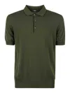 K-way K Way Pleyne Green Cotton Polo Shirt In Green