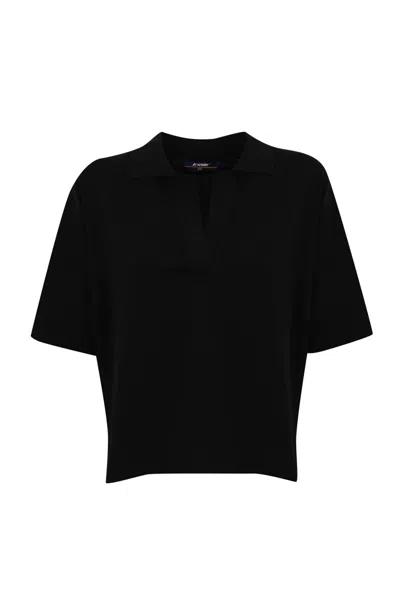 K-way Polo Marlhes In Black