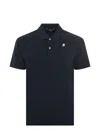 K-way K Way Polo Shirt In Blue
