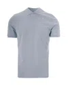 K-way Light Blue Solid Shirt Collar Polo In Blue