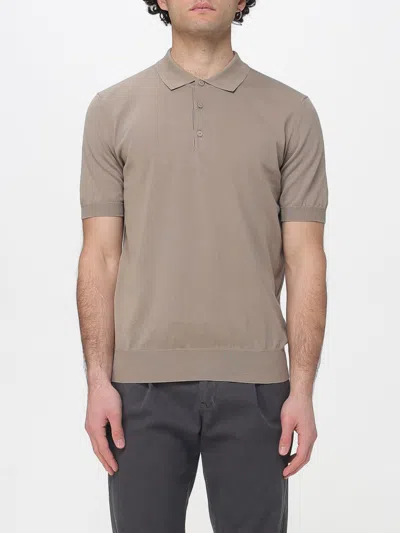 K-way Polo Shirt Men  In Brown