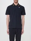 K-way Polo Shirt  Men Color Blue