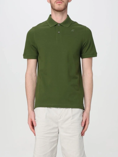 K-way Polo Shirt  Men Color Green