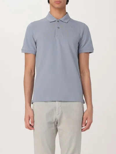 K-way Polo Shirt  Men Color Grey
