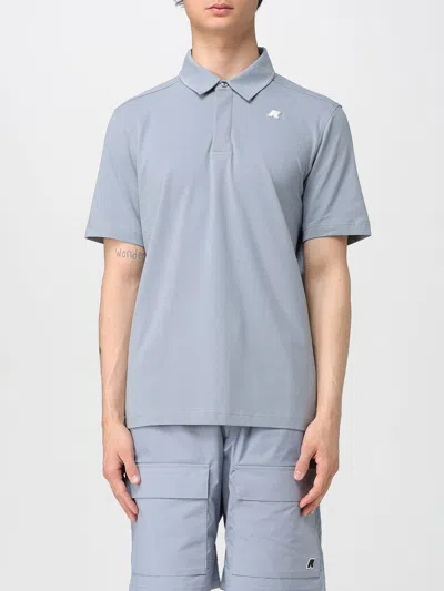 K-way Polo Shirt  Men Color Grey