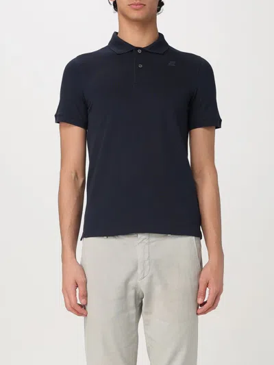 K-way Polo Shirt  Men Color Navy