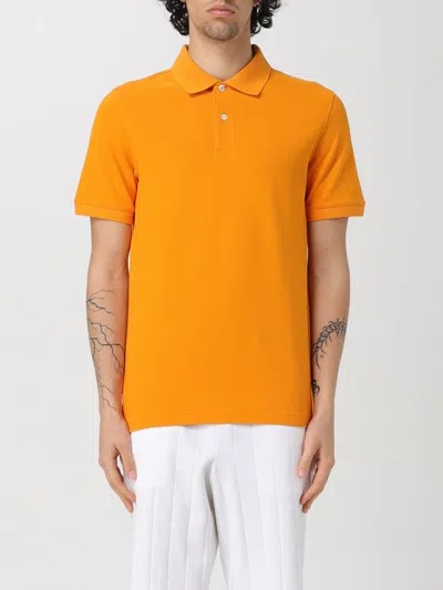 K-way Polo Shirt  Men Color Orange In Orange