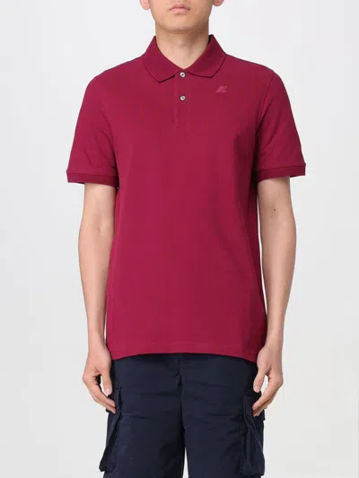 K-way Polo Shirt  Men Color Red In 红色