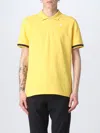 K-way Polo Shirt  Men Color Yellow