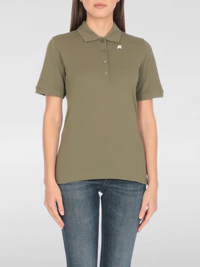 K-way Polo Shirt  Woman Color Green