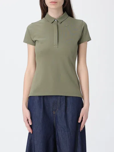 K-way Polo Shirt Woman  In Green