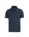 K-way Polo Vincelle Light Stretch Blu In K89