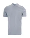 K-way Light Blue Solid Shirt Collar Polo In Blue
