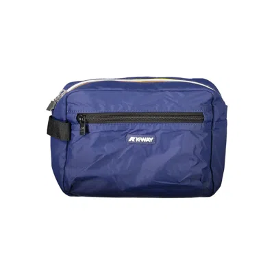 K-way Polyamide Men Leather Men's Accessory In Blue
