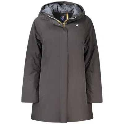 K-way Polyamide Women Women's Jacket In Gray