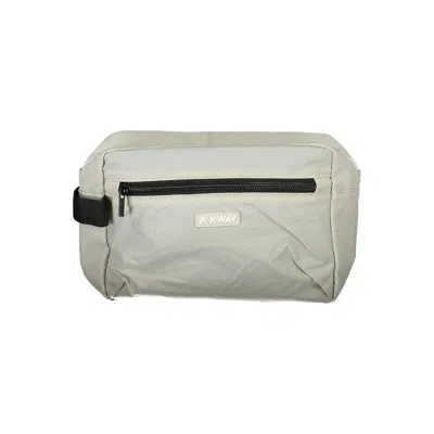 K-way Polyester Leather Men's Accessory In Gray