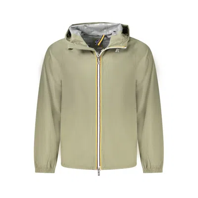 K-way Polyester Men Men's Jacket In Green